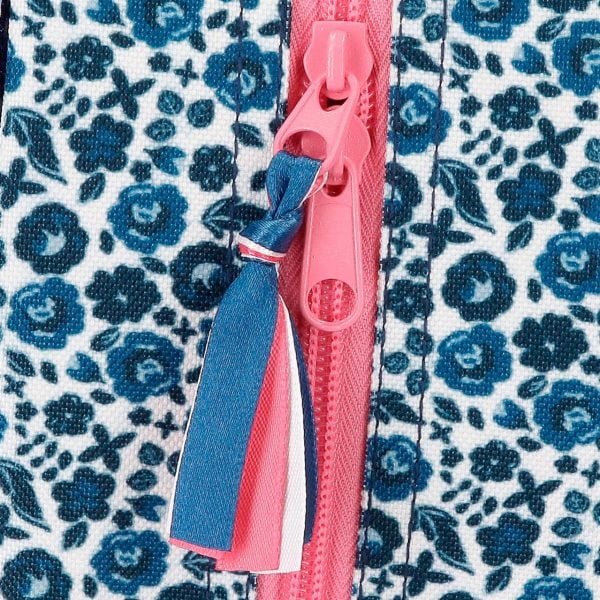 4532221 mochila escolar minnie azul rosa