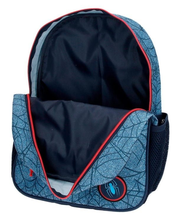 4612221 mochila escolar spider-man azul