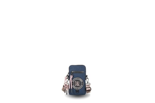237818 Bolso bandolera mini móvil nylon ligero impermeable Active Devota & Lomba azul marino