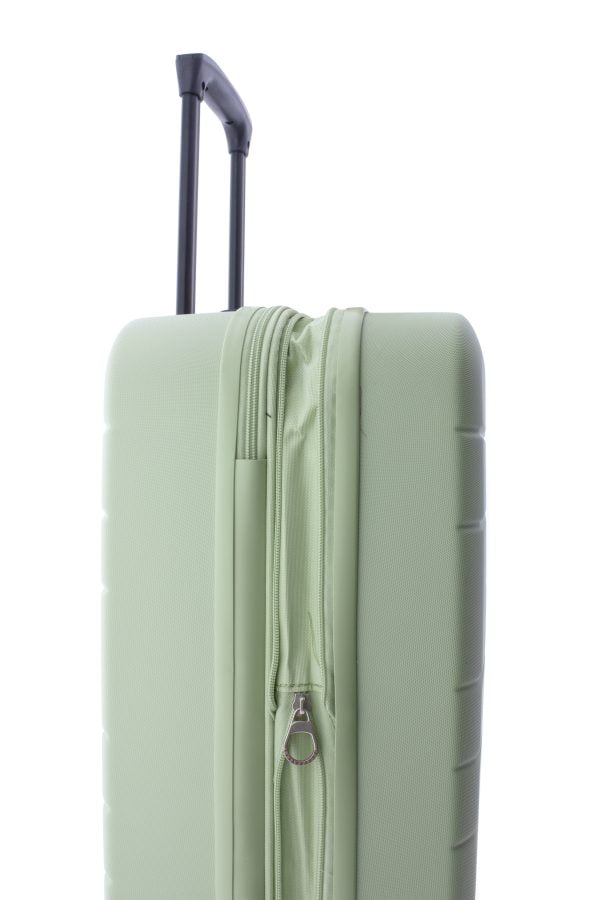 431002 maleta trolley cabina ligera ABS cuatro ruedas cierre TSA Mambo gladiator verde menta