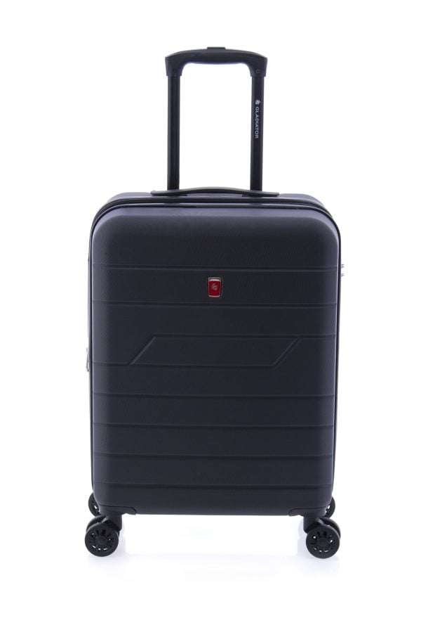 431004 maleta trolley cabina ligera ABS cuatro ruedas cierre TSA Mambo gladiator negro