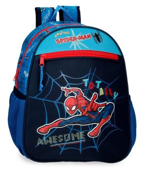 49122 mochila escolar Spiderman Joummabags marino_azul