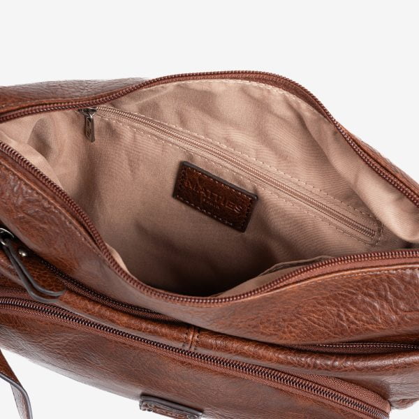 20178 bolso bandolera bolsillo sintético new classic matties bags marrón
