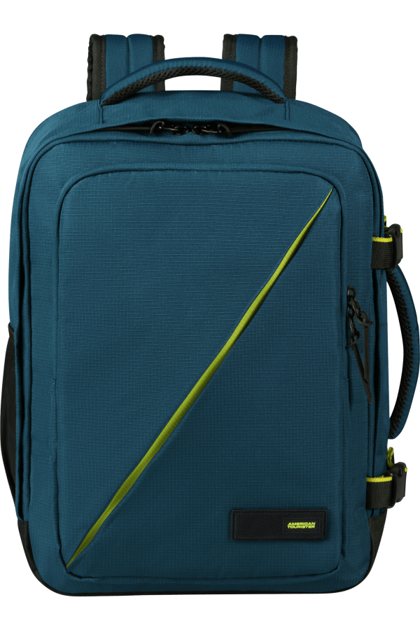 91G 009 Mochila maleta bajo asiento nylon portátil 15 American Tourister azul