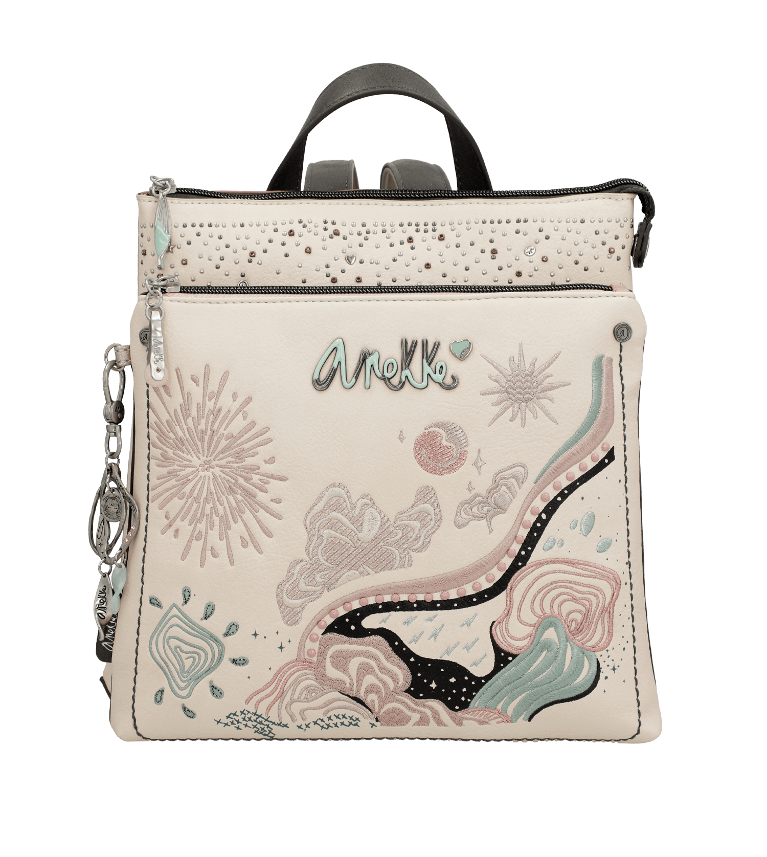 Mochila dos departamentos Psicodelic Anekke