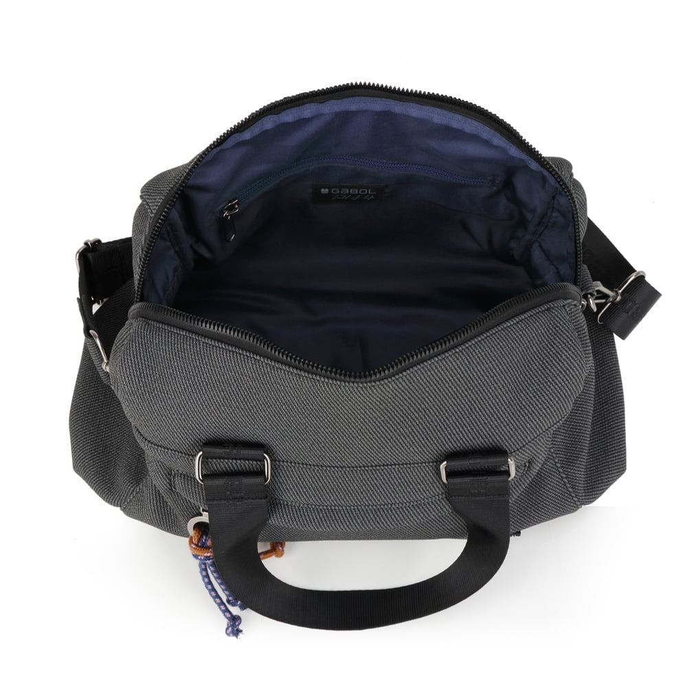 603030 Bolso de mano bandolera sintético Salma Gabol Gris