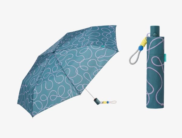 35258 paraguas plegable automático abrir cerrar windproof abrir cerrar Bisetti verde