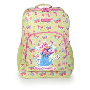 Mochila escolar grande dos departamentos Bouquet Gabol