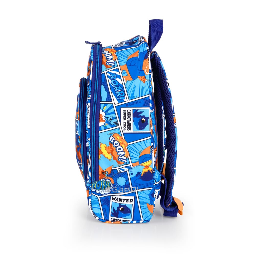 Mochila escolar pequeña cómic Gabol Temprado