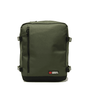 54687 maleta mochila bajoasiento ligera nylon enrico benetti temprado verde