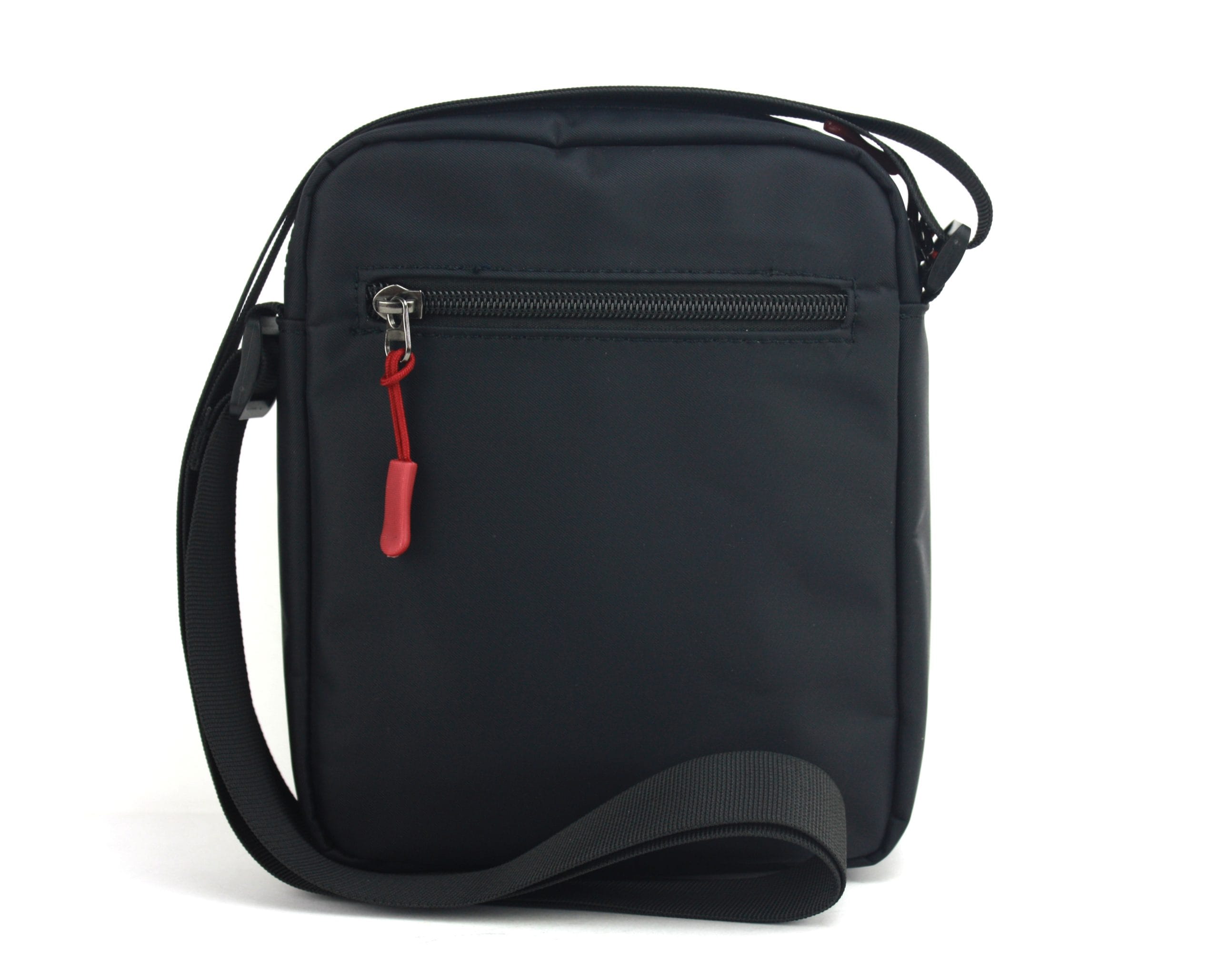 42 bolso bandolera nylon escudo barça Temprado negro detrás