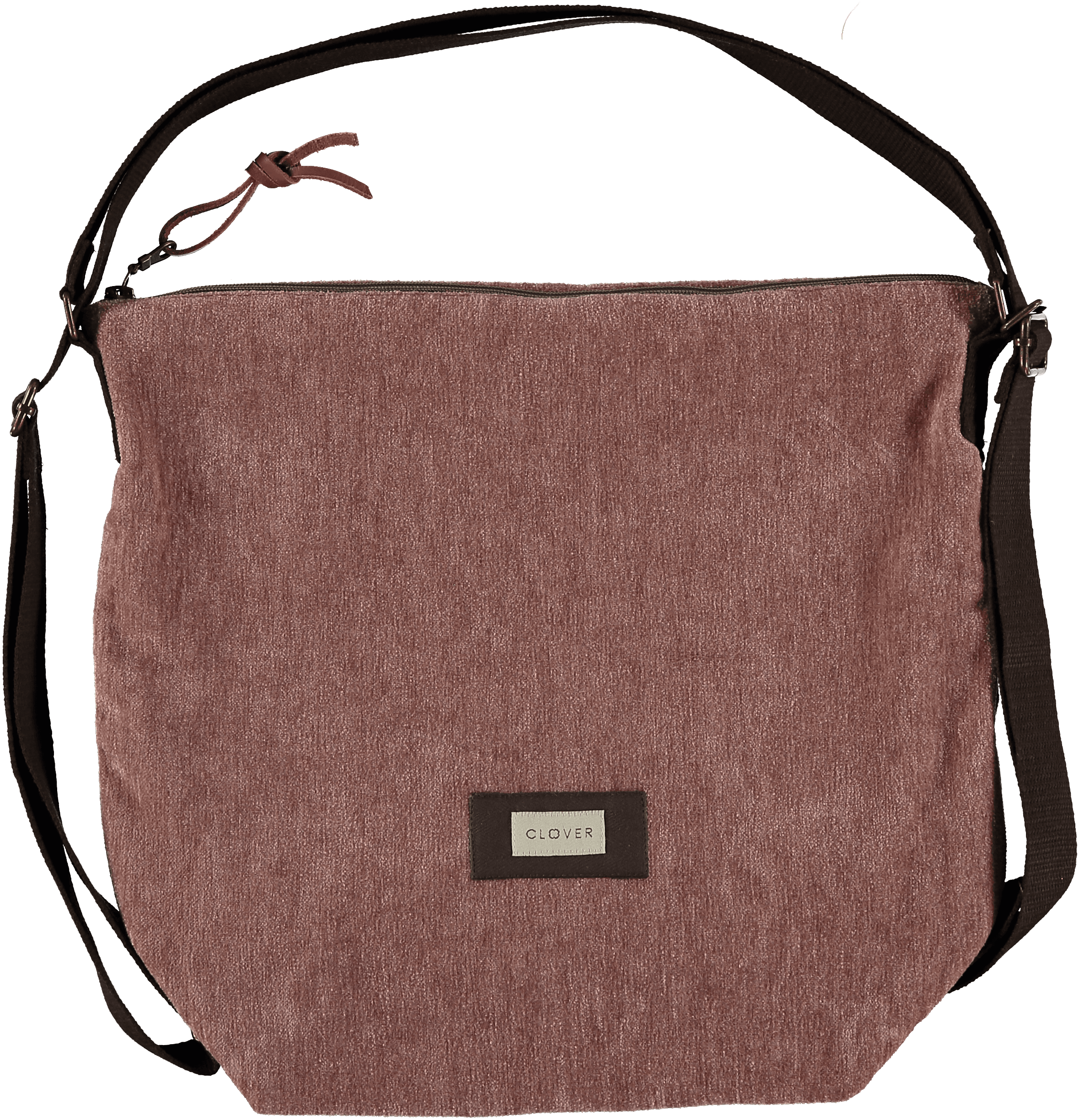 mochi/terciopelo bolso mochila téxtil clover Temprado rosa antic