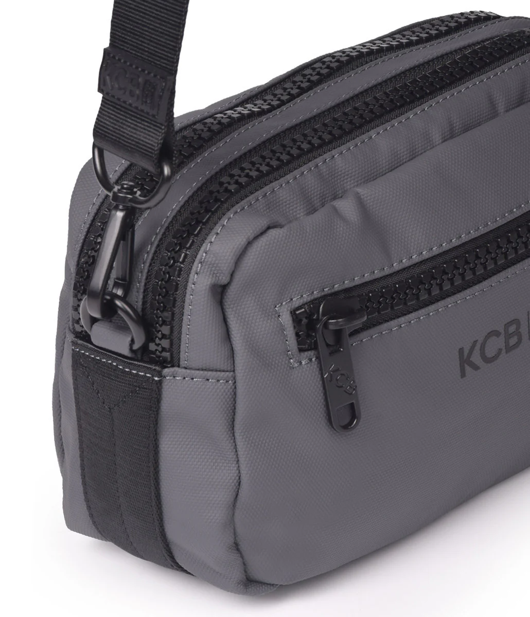 Bolso bandolera pequeño dos departamentos Stamp KCB - Imagen 2