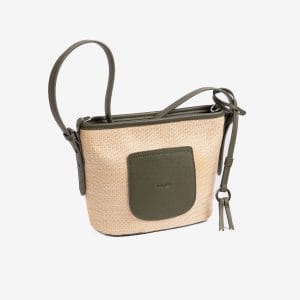 21152 bolso bandolera rafia sintético matties bags temprado verde