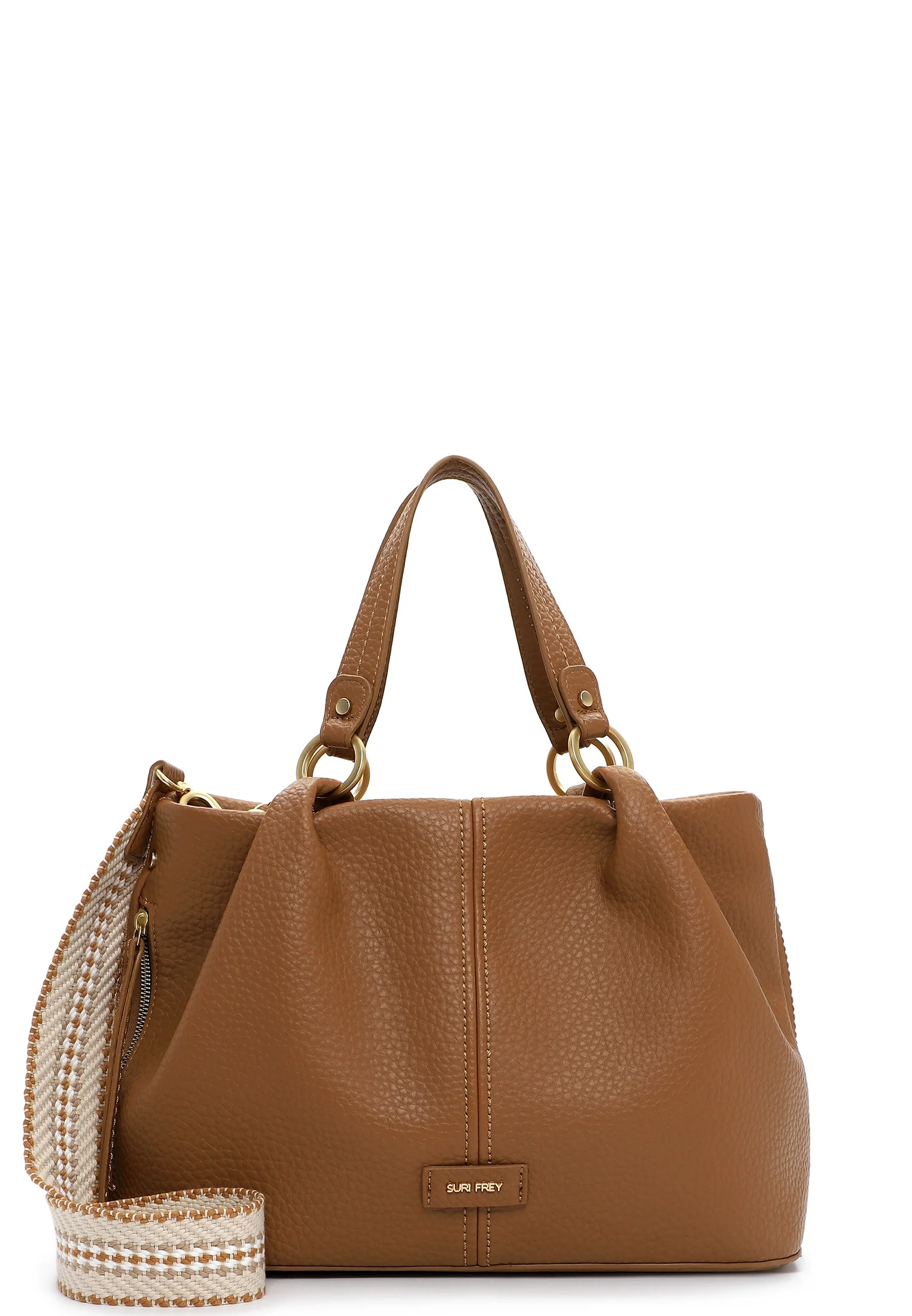17144 bolso de mano bandolera sintético suri frey temprado camel