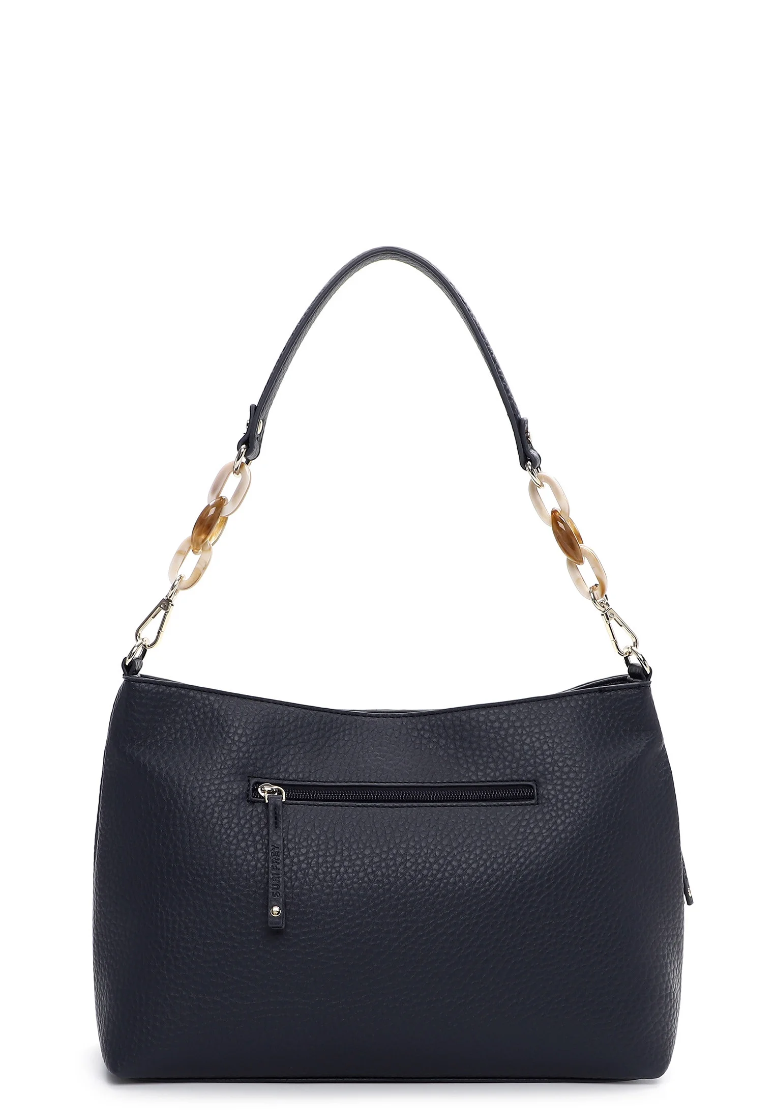 17183 bolso de hombro asa corta sintético suri frey temprado azul detrás