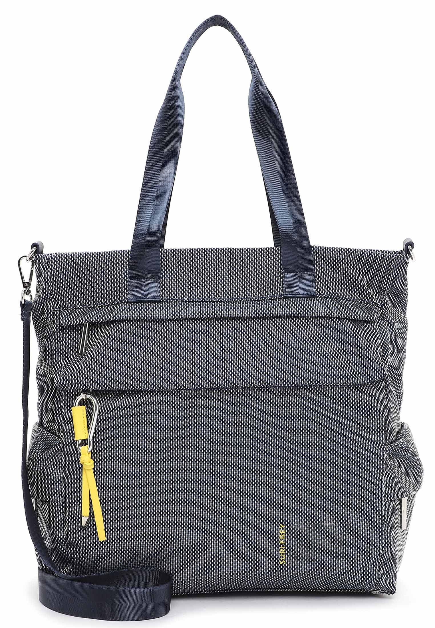 18013 bolso shopping dos asas bandolera nylon Suri frey temprado azul
