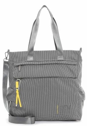18013 bolso shopping dos asas bandolera nylon Suri frey temprado gris
