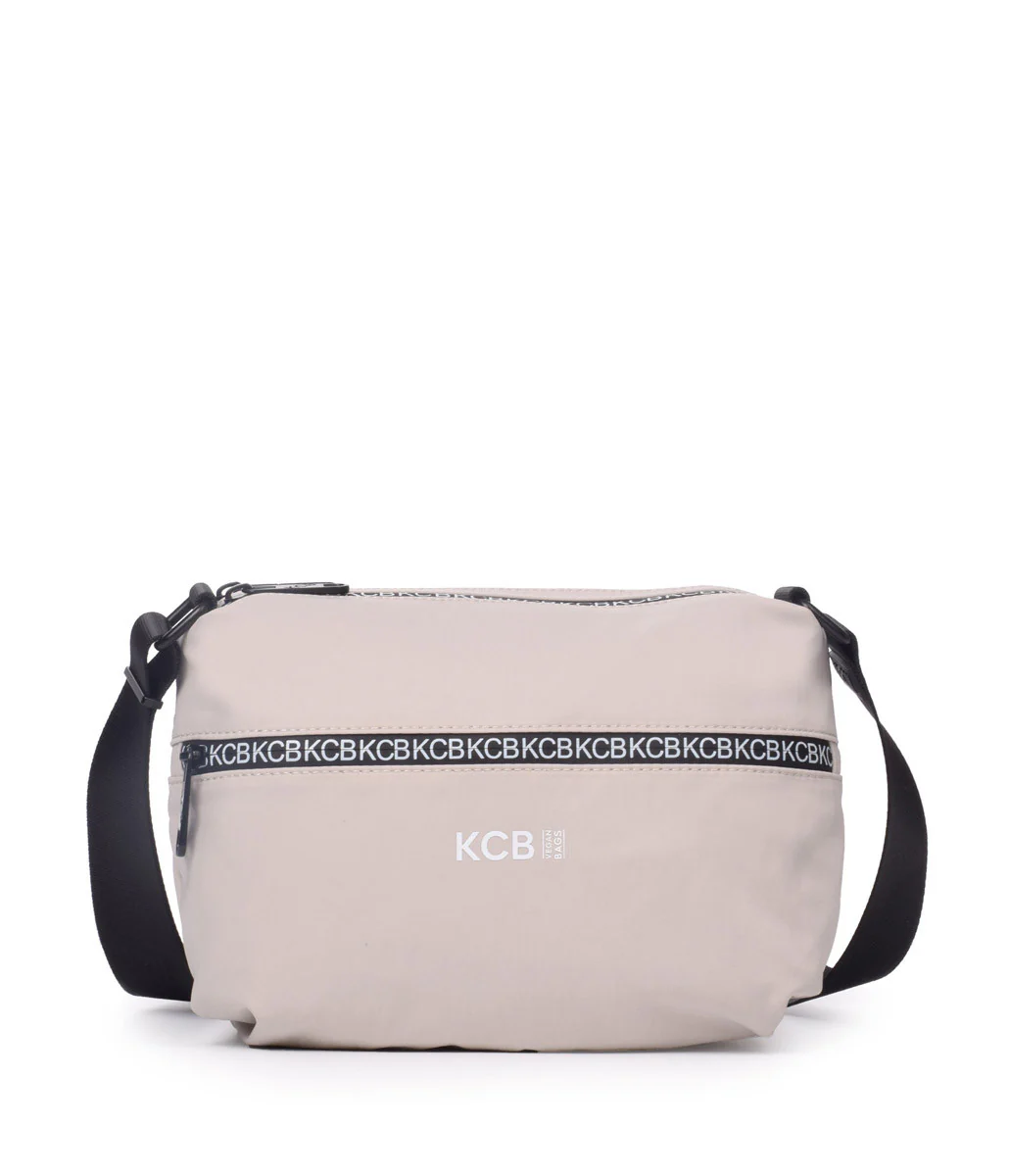 3249 bolso bandolera dos departamentos nylon shine KCB temprado hielo