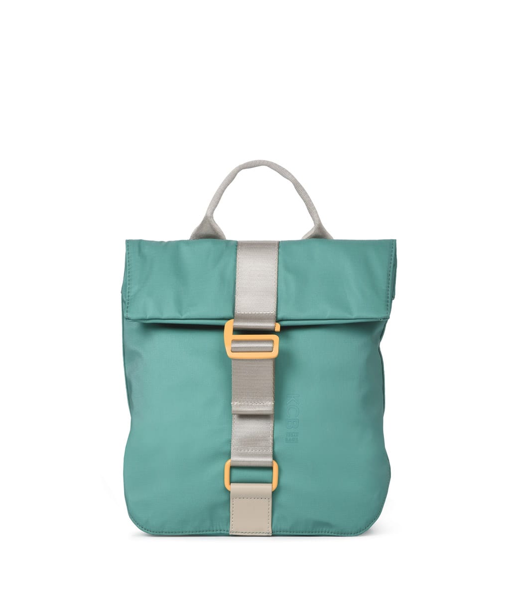 3613 mochila antirrobo solapa nylon chain KCB temprado verde