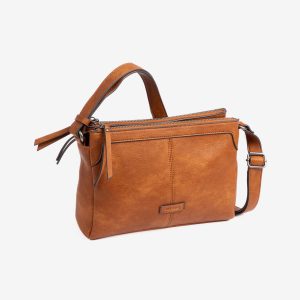 20193 bolso bandolera tres departamentos sintético new classic matties bags temprado cuero