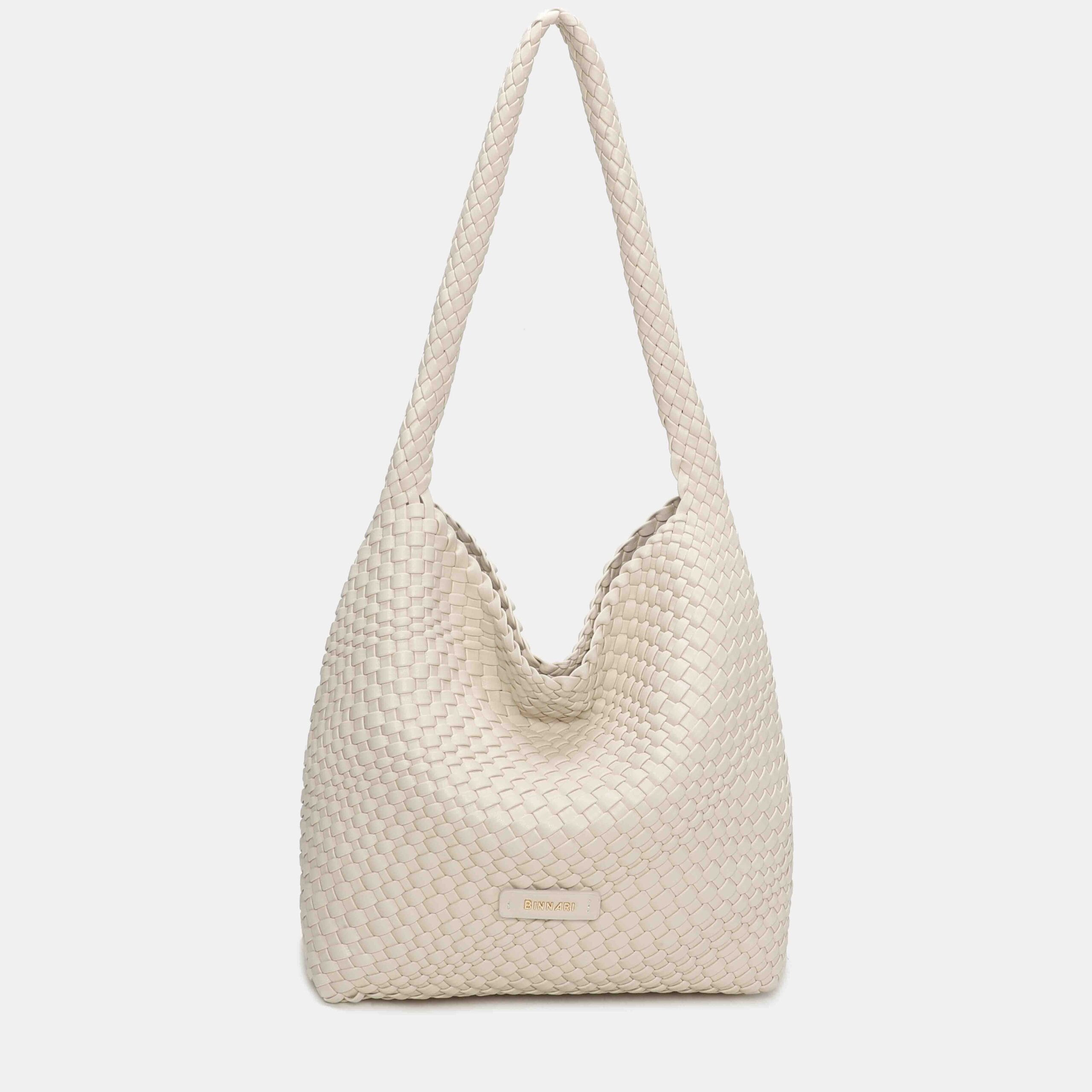 21032 bolso hombro sintético trenzado lira binnari temprado hielo