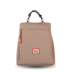 260284 mochila antirrobo asa mano neopreno neo devota & lomba temprado taupe_