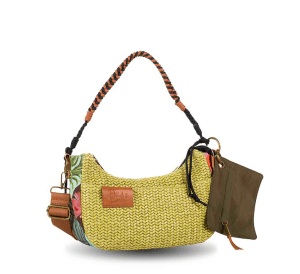 Bolso de hombro bandolera rafia Muse Devota & Lomba