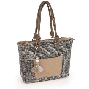 Bolso shopping rafia Dolce Gabol