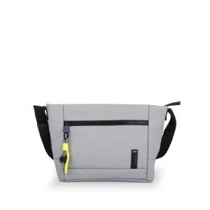 605105 bolso bandolera nylon Leire Gabol Temprado gris