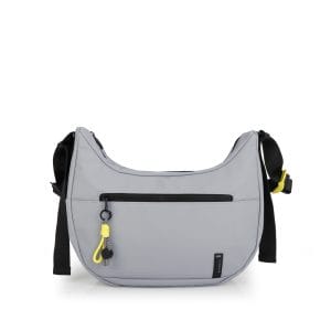605112 bolso bandolera góndola nylon Leire Gabol Temprado gris