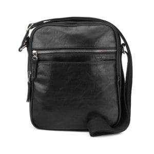 653 bolso bandolera dos departamentos sintetico move privata Temprado negro
