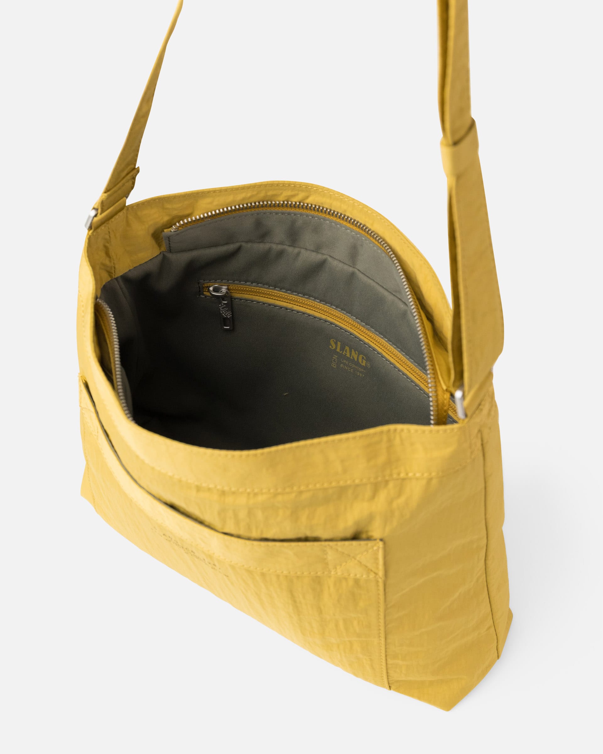 EVD3-bolso-bandolera-nylon-every-day-slang-temprado-amarillo interior