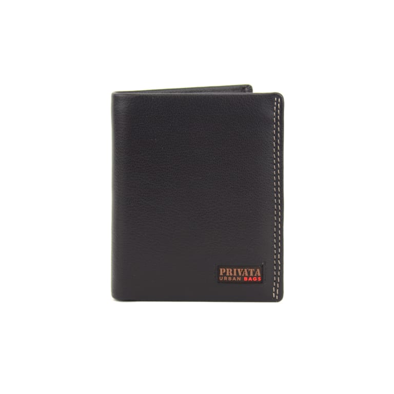 15328 cartera billetero tarjetero pequeña piel time privata Temprado marrón