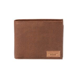 5186 cartera tarjetero monedero americana piel puntos ara stamp Temprado cuero