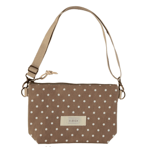 belt_topos bolso bandolera téxtil topos clover temprado marrón