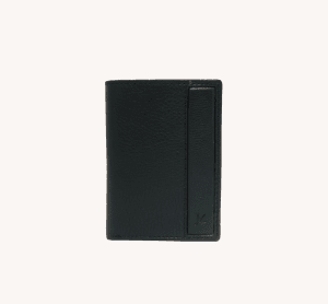 54887/54882 cartera billetero tarjetero franja lateral piel fresno temprado negro
