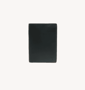57158 cartera billetero tarjetero piel fresno temprado negro