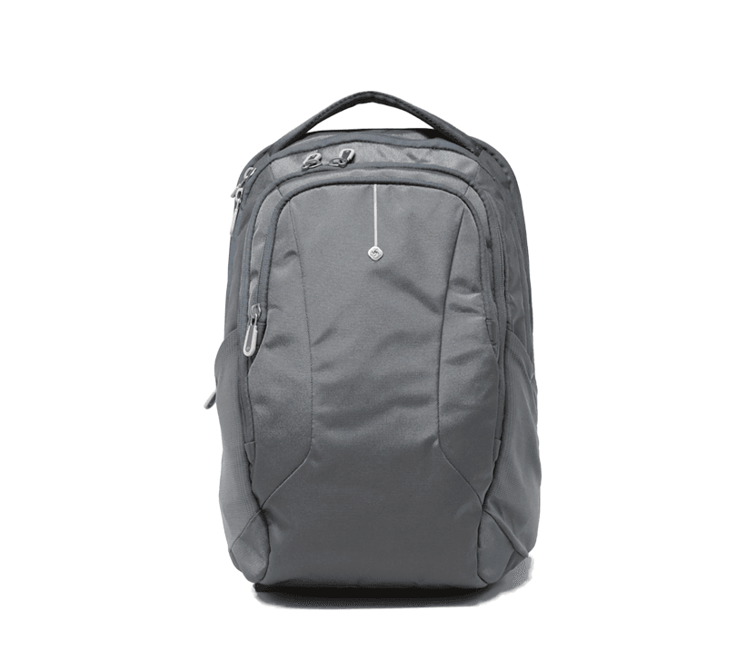 kto 003 mochila urbana portátil nylon guardit classy samsonite temprado gris