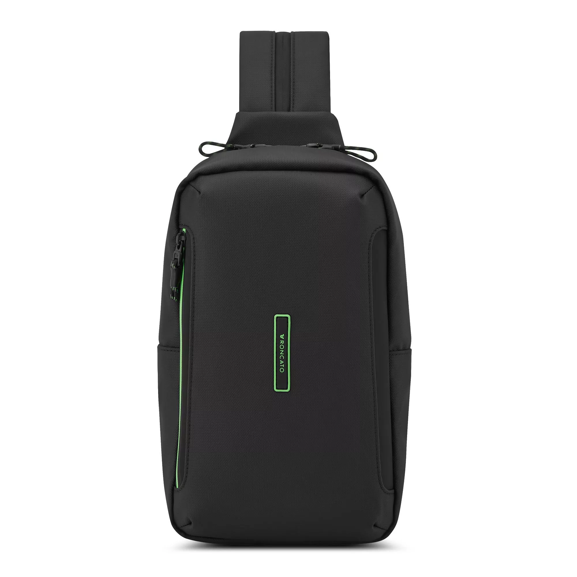 414207 mochila cruzada bandolera ligera impermeable norway roncato negro